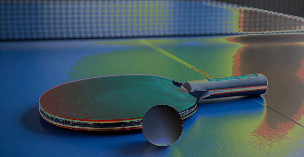 Table tennis magician Leon Thomson and 10-year-old Nathan Bloom bring table tennis to CBeebies children's TV